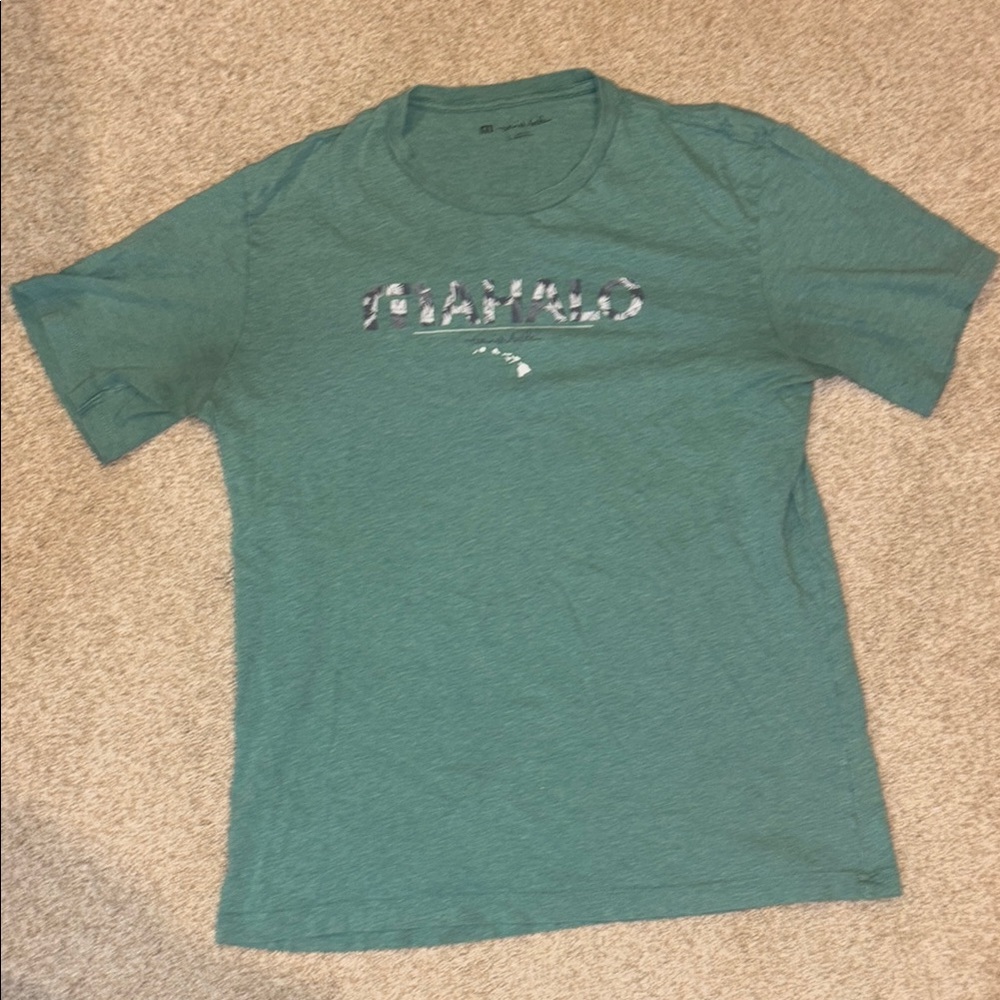 Women’s Travis Matthew Green Graphic T-Shirt (Mahalo)